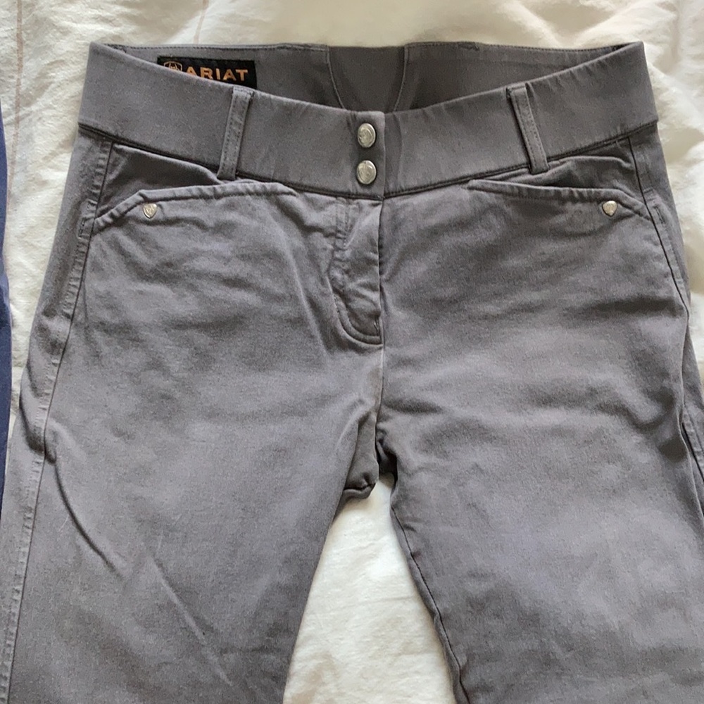 Grey Ariat Breeches